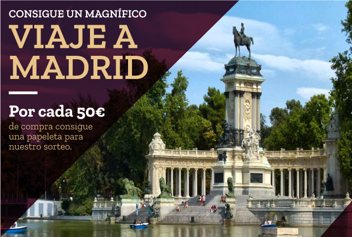 Gana un viaje a Madrid para dos personas